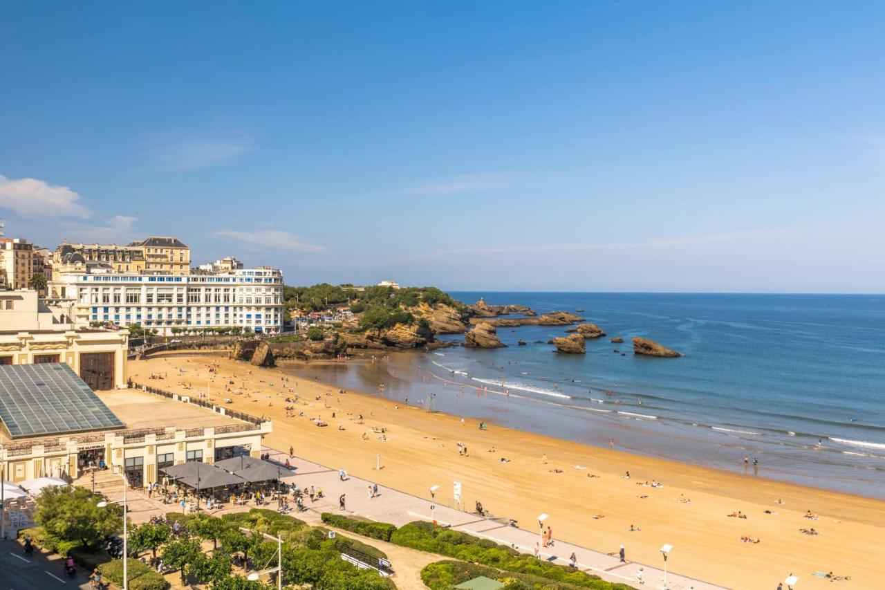 Nouvelle Vague Modern Ocean View Studio W Balcony - Swimming Pool Biarritz Exterior foto