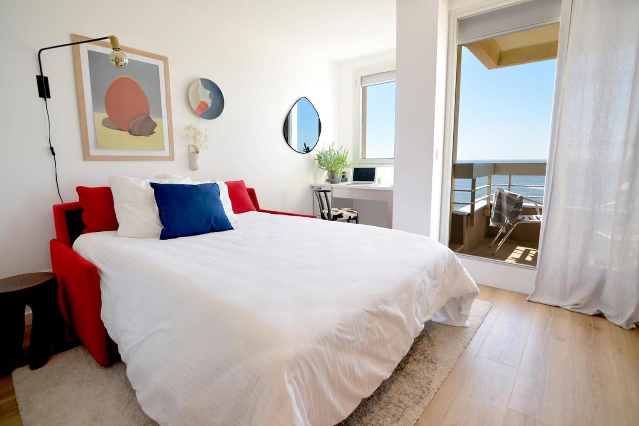 Nouvelle Vague Modern Ocean View Studio W Balcony - Swimming Pool Biarritz Exterior foto
