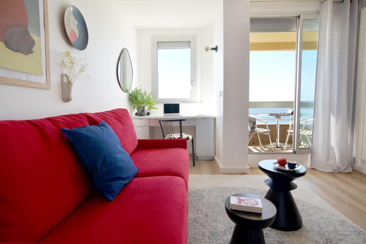 Nouvelle Vague Modern Ocean View Studio W Balcony - Swimming Pool Biarritz Exterior foto
